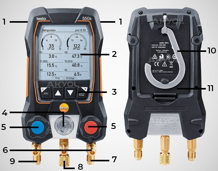 Testo 550 S