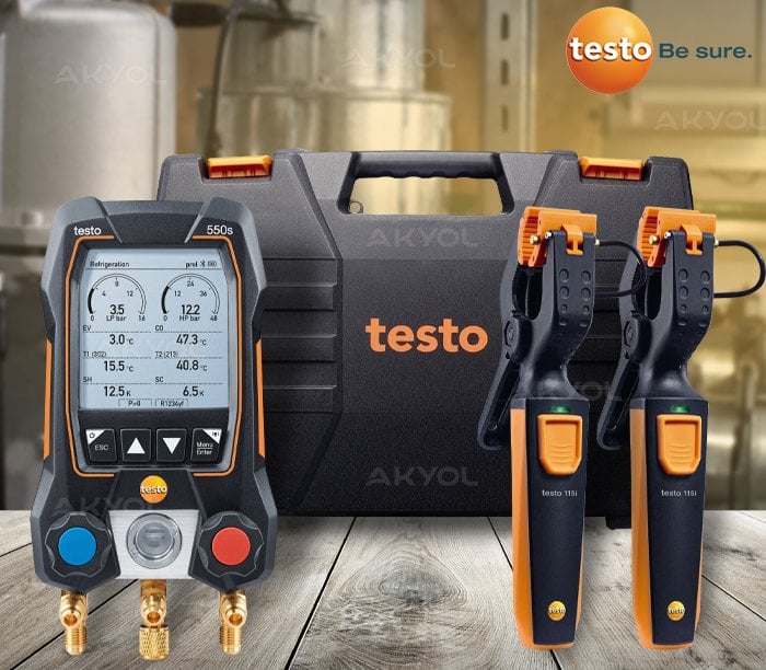 testo 550s dijital manifold