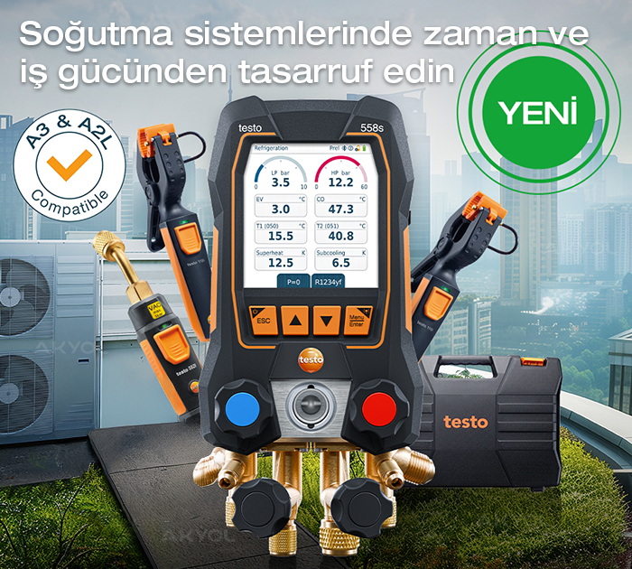 Dokunmatik ekranlı manifold