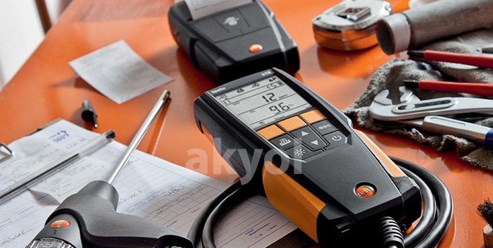 testo 310 baca gazı ölçer