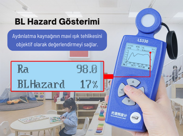 LS330 mavi ışık tehlikesi