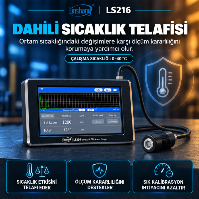 Linshang LS216 dahili sıcaklık telafisi