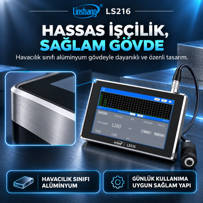 Linshang LS216 CNC işlenmiş alüminyum gövde