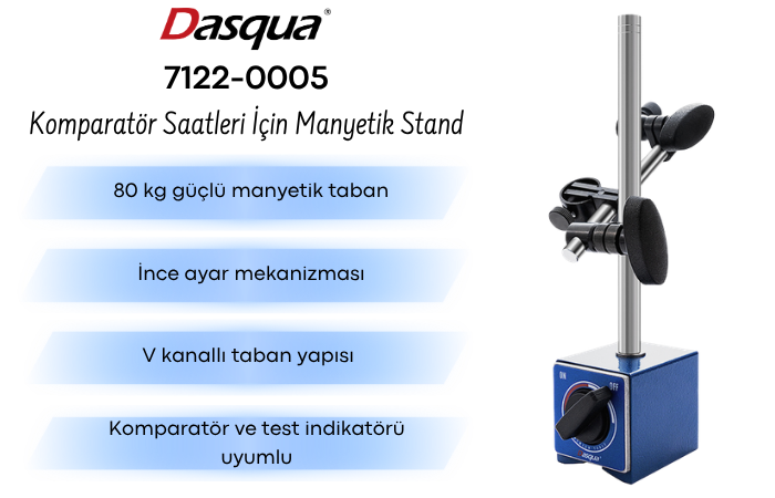 Dasqua 7700-0005 Manyetik Komparatör Standı Özellikleri