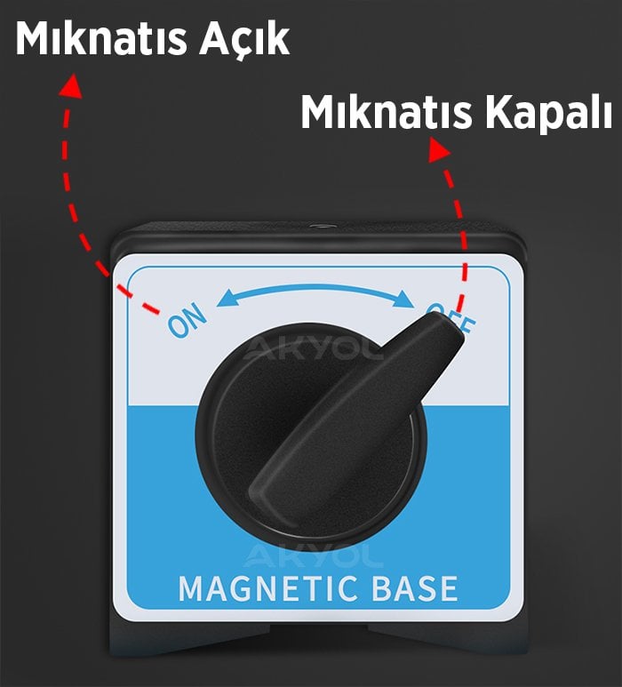 manyetik komparatör saat standı