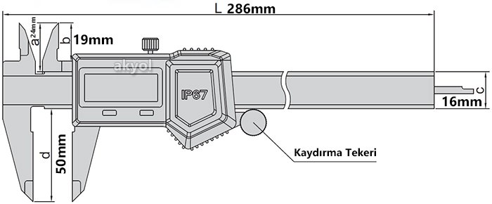 insize 1118 dijital kumpas