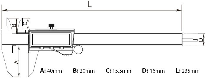 dasqua 2115 2305 dijital kumpas