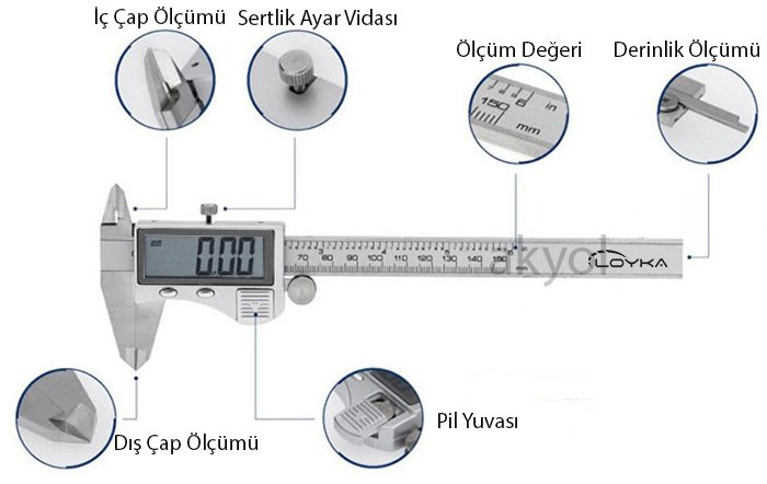 LOYKA KMP 5515 dijital kumpas