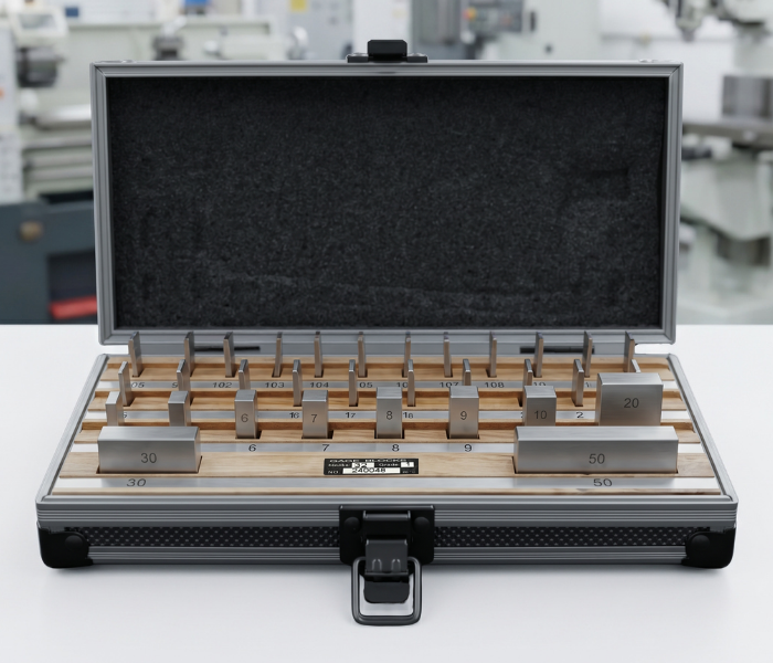 kalınlık ölçer kalibrasyon seti