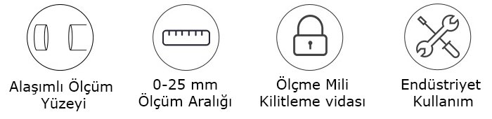 mitutoyo hassas mikrometre cihazı