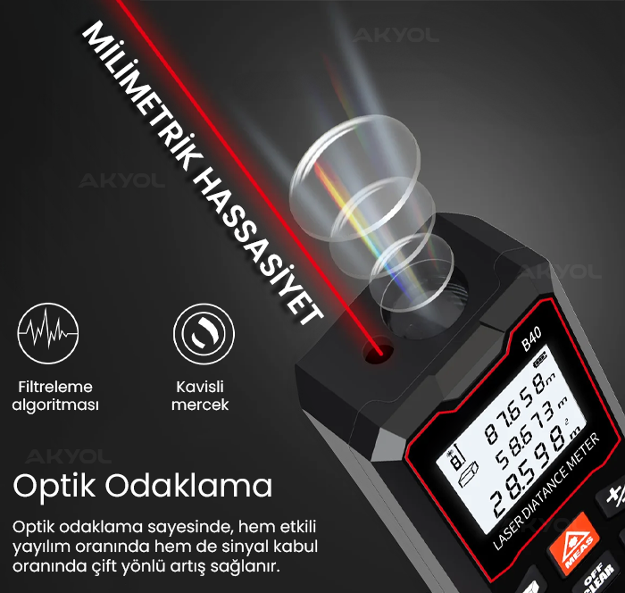 lazerli uzaklık ölçer