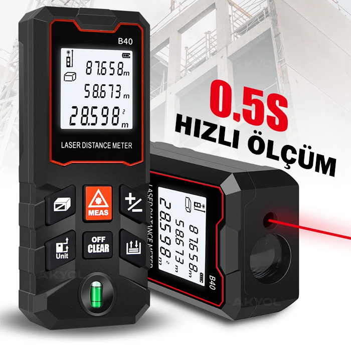lazerli uzaklık ölçer
