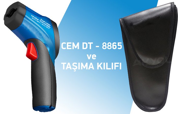 CEM DT-8865 kızılötesi termometre