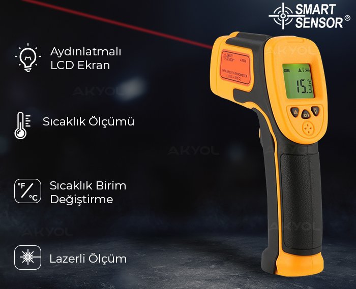 smart sensor AS530 sıcaklık ölçer