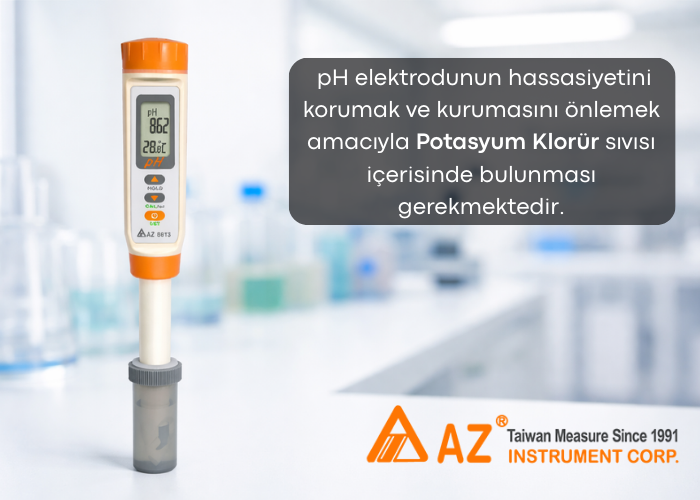 AZ 8613 pH metre koruyucu sıvısı