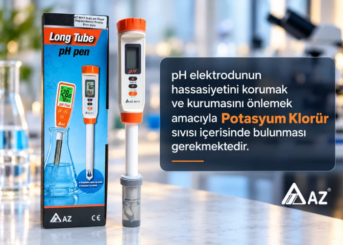 AZ 8613 pH metre koruyucu sıvısı
