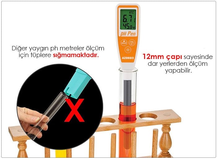 dijital pH metre cihazı