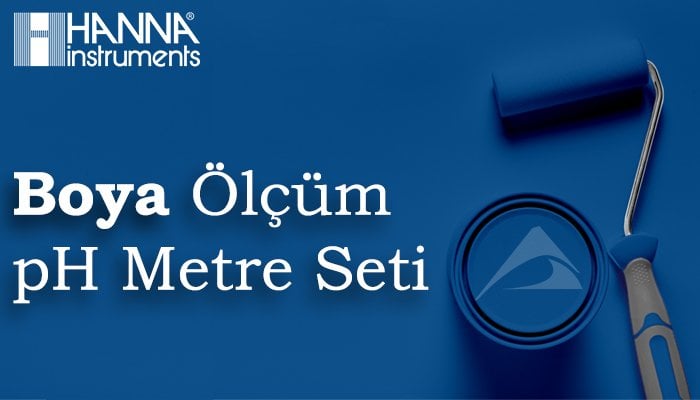 hanna boya ölçer ph metre seti
