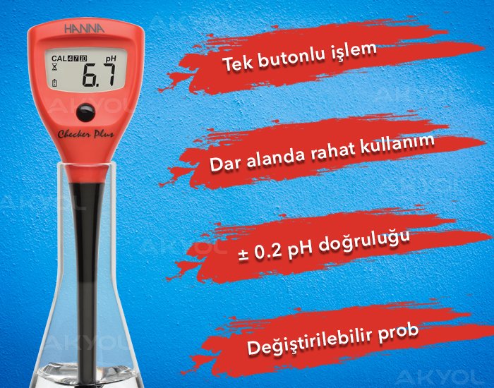 HI98103 el tipi ph test cihazı