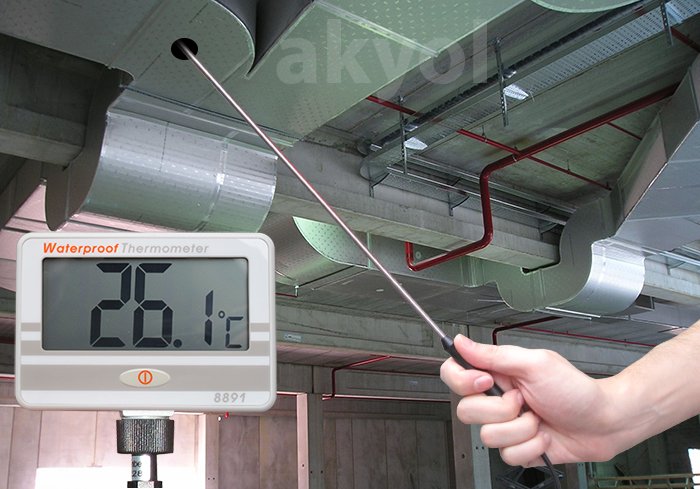 kablolu prob termometre