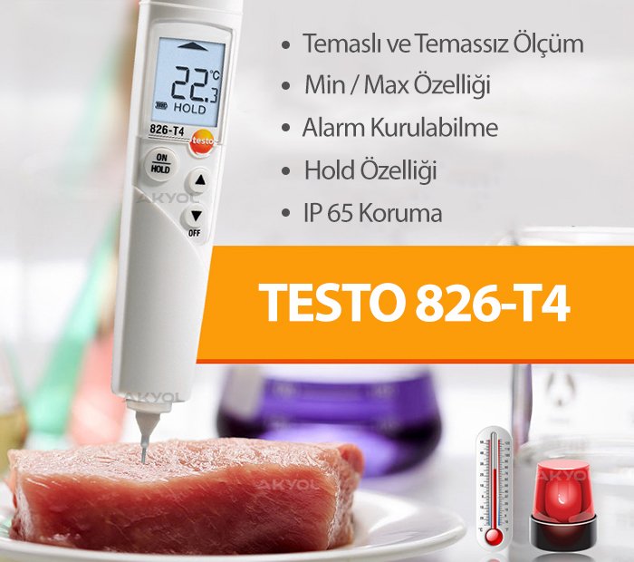 Testo Gıda Termometresi