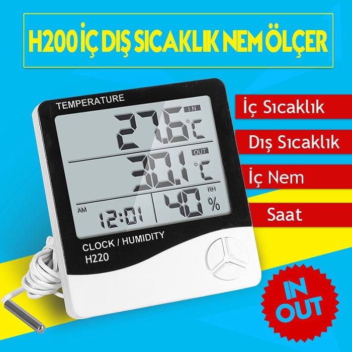 h220 sıcaklık ölçer