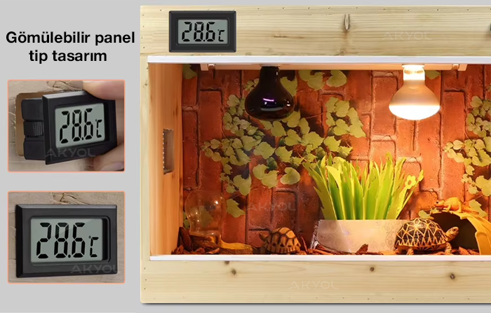 panel tip termometre