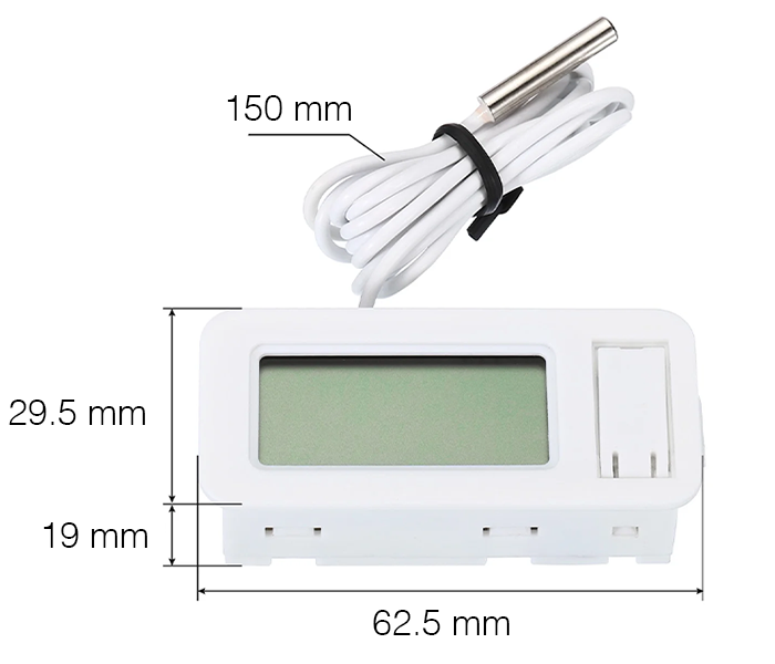 panel tip termometre