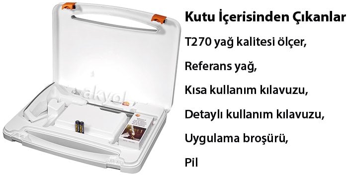 kızartmalık yağ test cihazı