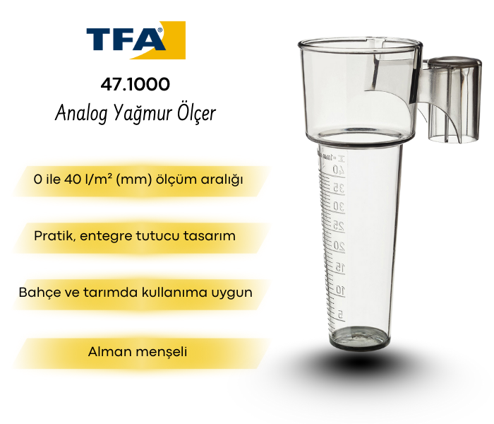 yağmur ölçer