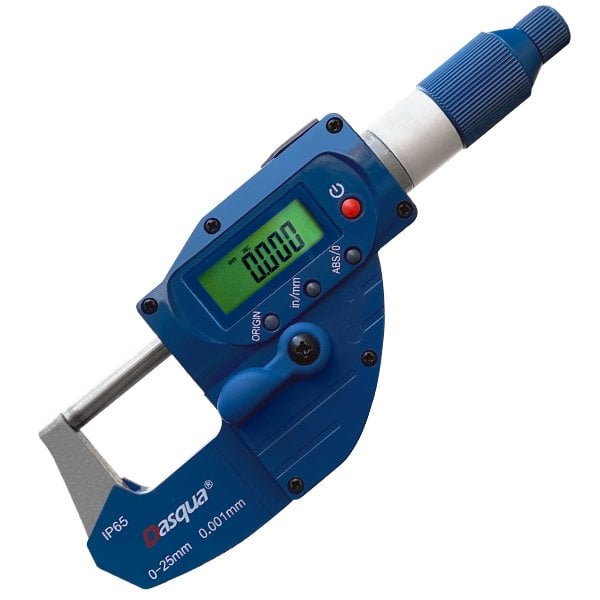 Dasqua 4220-2105 Hızlı Ölçüm Mikrometresi IP65 | 0-25 mm