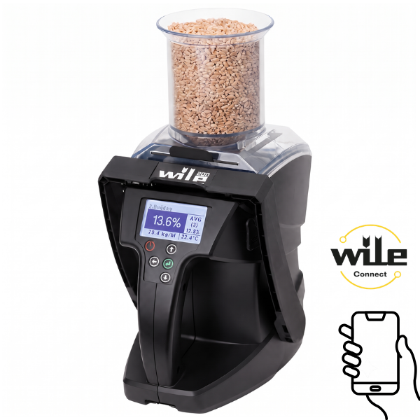Wile 200 Tahıl Nem ve Hektolitre Ölçüm Cihazı