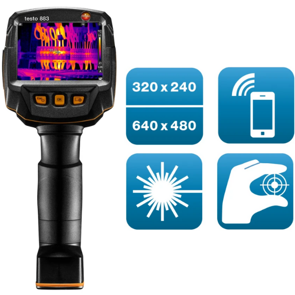 Testo 883 Profesyonel Termal Kamera