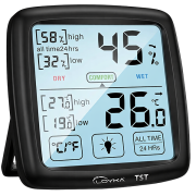 Loyka TST Dokunmatik Sıcaklık ve Nem Ölçer