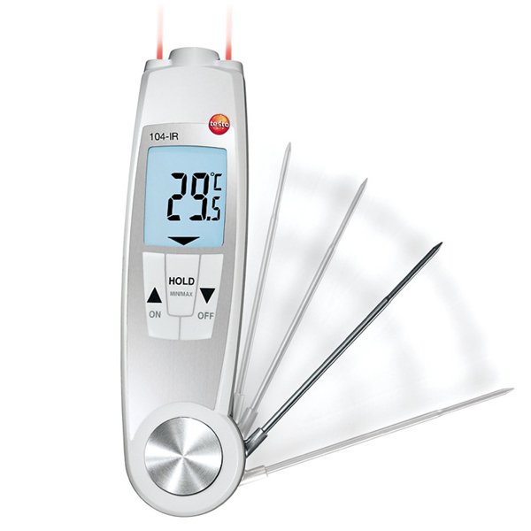 Testo 104 IR Problu ve Lazerli Gıda Termometresi