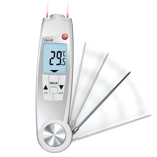 Testo 104 IR Problu ve Lazerli Gıda Termometresi