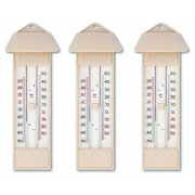 3 ADET TFA 10.3015.03 Plastik Max-Min Alkollü Termometre