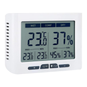 Loyka DTH-150 Geniş Ekranlı Sıcaklık Nem Ölçer | Kalibrasyon Ayarlı