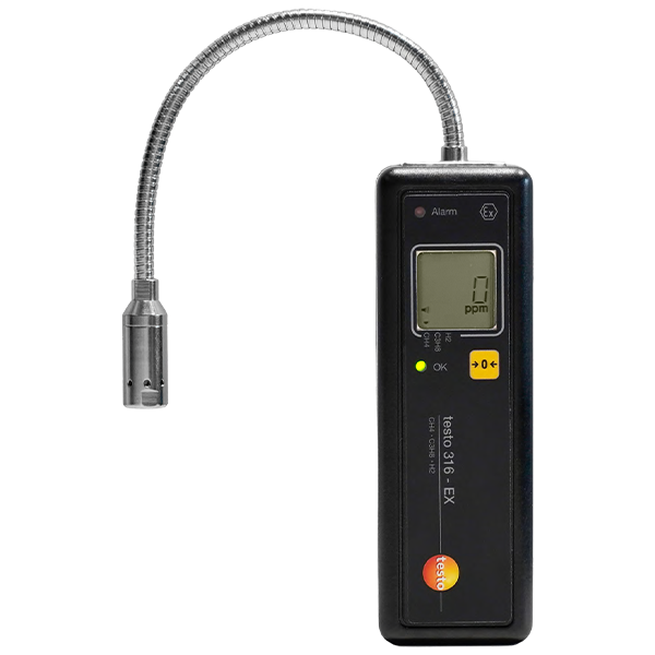 Testo 316-EX ATEX Sertifikalı Gaz Kaçak Dedektörü | Çok Hassas
