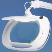 6030 Sarı ve Beyaz Led Işık Seçenekli Geniş Mercekli Büyüteç