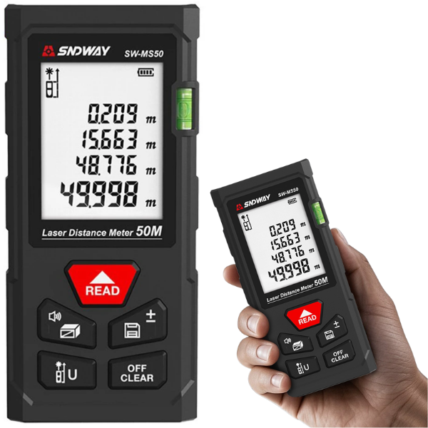 Sndway SW-MS50 Başlangıç Serisi 50 Mt Lazermetre