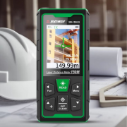 SW-150GQ Yeşil Lazerli 150 Metre Kameralı Lazermetre | Şarjlı ve IP68 Korumalı