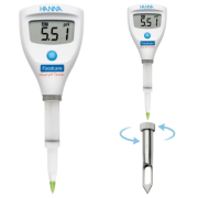 Hanna HI981045 Çelik Bıçaklı Et pH Test Cihazı