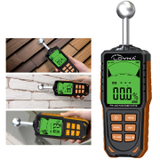 PİN-100 Topuz Problu Nem Ölçer | Kumaş, Kıyafet, Halı, Deri ve Kağıt Nem Ölçer