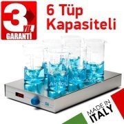 Velp Multistirrer 6´lı Dijital Manyetik Karıştırıcı
