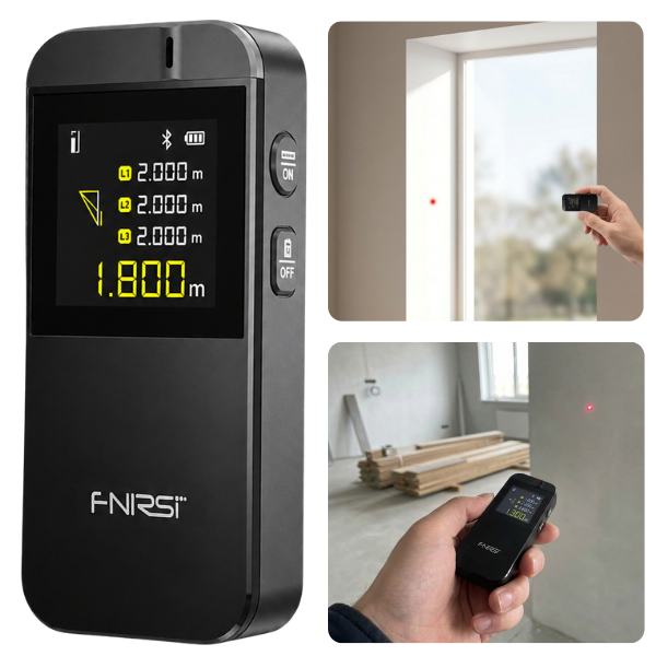 FNIRSI IR40 Mini Lazermetre Mesafe Ölçer 40 m | Akıllı Telefon Uyumlu