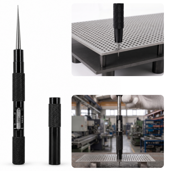 KC-05 Konik Uçlu Delik Çap Ölçer | 0.1 - 5 mm