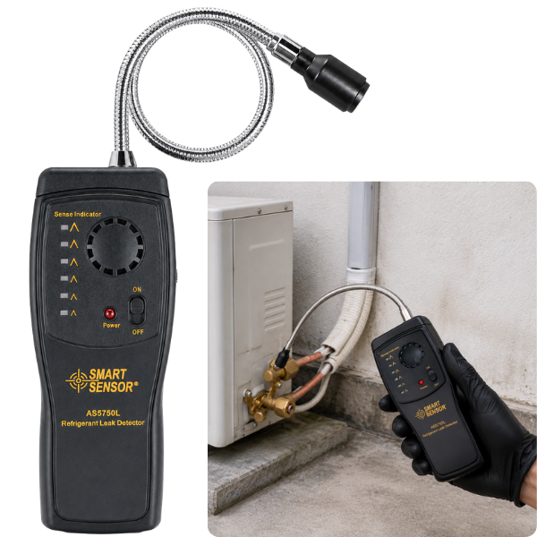 Smart Sensor AS5750L Soğutucu Gaz Kaçağı Tespit Cihazı