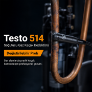Testo 514 Soğutucu Gaz Kaçağı Tespit Cihazı | Değiştirilebilir Prob