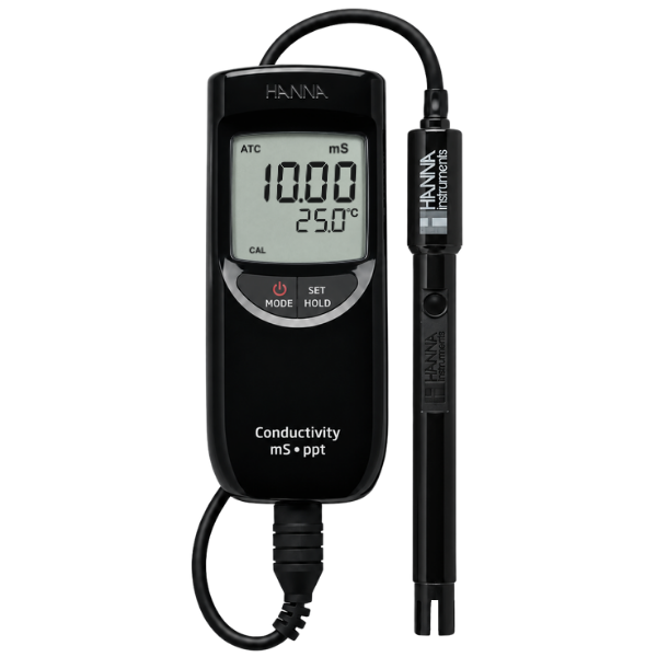 Hanna HI 99301 Geniş Ölçüm Aralıklı Taşınabilir EC ve TDS Ölçüm Cihazı